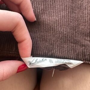 Woolrich Chocolate Corduroy Jacket